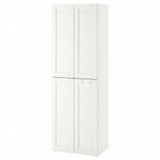 Гардероб IKEA SMASTAD білий 60x57x181 см (593.895.41)