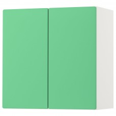 Навісна шафа IKEA SMASTAD білий зелений 60x32x60 см (593.899.56)