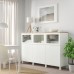 Комбинация шкафов и стелажей IKEA BESTA белый 180x42x114 см (594.190.86)