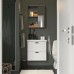 Набір меблів для ванної IKEA ENHET / TVALLEN білий антрацит 64x43x65 см (594.193.69)