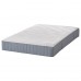 Континентальная кровать IKEA DUNVIK матраc VALEVAG светло-серый (594.195.38)