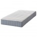 Континентальная кровать IKEA DUNVIK матраc VALEVAG светло-серый (594.195.81)