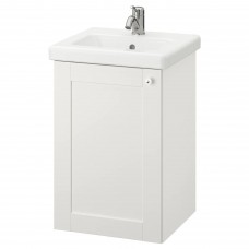 Шкаф для раковины IKEA ENHET / TVALLEN белый 44x43x65 см (594.301.16)