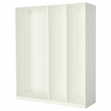 3 каркаса гардеробов IKEA PAX белый 200x58x236 см (598.953.18)
