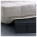 Ящик для 2-местного дивана-кровати IKEA LYCKSELE черный (601.169.60)