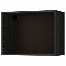 Каркас навісної шафи IKEA METOD чорний 80x37x60 см (602.055.55)