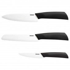 Набір ножів IKEA HACKIG 3 шт. (602.430.91)