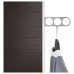 Вешалка для плечиков IKEA KOMPLEMENT темно-серый 17x5 см (602.571.82)