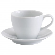 Чашка для кави з блюдцем IKEA VARDERA білий 200 мл (602.774.63)