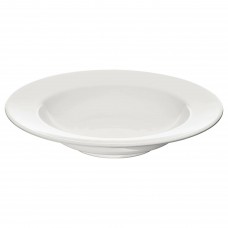 Глибока тарілка IKEA VARDAGEN кремово-білий 23 см (602.892.77)