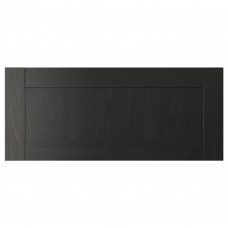 Фронтальна панель шухляди IKEA HANVIKEN чорно-коричневий 60x26 см (602.947.97)