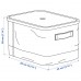 Коробка с крышкой IKEA RABBLA 25x35x20 см (603.481.25)