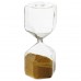Декоративний пісочний годинник IKEA TILLSYN прозоре скло 16 см (603.486.20)
