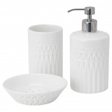 Набір для ванної IKEA GAVIKEN білий (603.539.75)