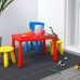Стол детский IKEA MAMMUT красный 77x55 см (603.651.67)