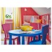 Детский стул IKEA MAMMUT синий (603.653.46)