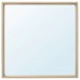 Зеркало IKEA NISSEDAL беленый дуб 65x65 см (603.908.74)