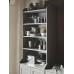 Висока шафа IKEA HAUGA сірий 70x199 см (604.150.54)