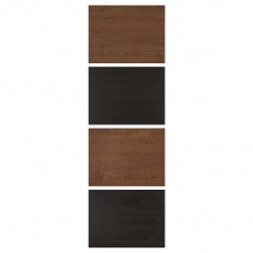 4 панели для рамы раздвижной двери IKEA MEHAMN 75x236 см (604.211.92)