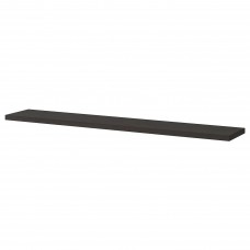 Полиця IKEA BERGSHULT коричнево-чорний 120x20 см (604.262.84)