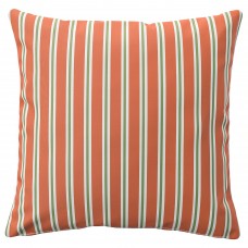 Чехол на подушку IKEA FUNKON оранжевые полосы 50x50 см (604.384.80)