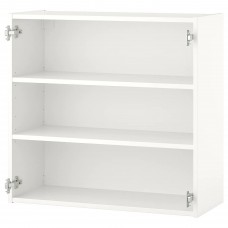 Подвесной шкаф с 2 полками IKEA ENHET белый 80x30x75 см (604.404.16)