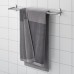 Банное полотенце IKEA HIMLEAN темно-серый меланж 70x140 см (604.429.34)