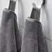 Банний рушник IKEA HIMLEAN темно-сірий меланж 70x140 см (604.429.34)