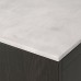 Верхняя панель для тумбы IKEA BESTA под бетон светло-серый 120x42 см (604.436.22)