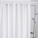 Штора для ванной IKEA BJARSEN белый 180x200 см (604.437.02)