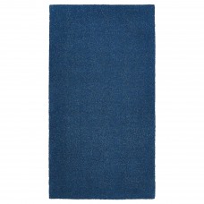Килим IKEA TYVELSE короткий ворс темно-синій 80x150 см (604.437.21)