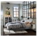Каркас ліжка з оббивкою IKEA SLATTUM світло-сірий 160x200 см (604.463.76)