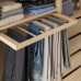 Выдвижная вешалка для брюк IKEA KOMPLEMENT беленый дуб 75x35 см (604.464.99)