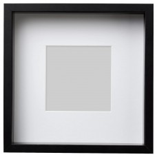 Рамка для фото IKEA SANNAHED чорний 25x25 см (604.591.18)