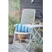 Стілець з регульованою спинкою IKEA TORPARO сад балкон білий бежевий (604.613.43)