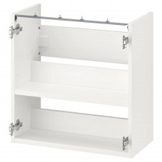 Шкафчик для умывальника IKEA ENHET белый 60x30x60 см (604.623.52)