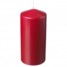 Неароматическая формовая свеча IKEA FENOMEN красный 15 см (604.666.61)