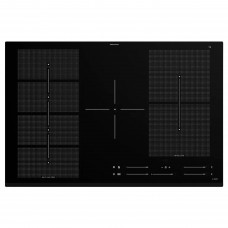 Индукционная варочная панель IKEA BLIXTSNABB черный 78 см (604.678.30)