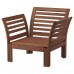 Садове крісло IKEA APPLARO коричневий (604.690.56)
