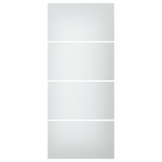 4 панелі для рами розсувних дверей IKEA SVARTISDAL білий 100x236 см (604.735.72)