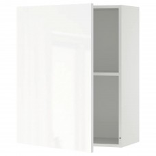 Навісна кухонна шафа IKEA KNOXHULT глянцевий білий 60x75 см (604.963.09)