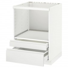 Кухонна шафа IKEA METOD / MAXIMERA білий матовий білий 60x60 см (691.127.88)