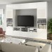 Комбинация мебели для TV IKEA BESTA белый матовое стекло 300x40x230 см (691.947.98)