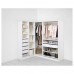 Кутовий гардероб IKEA PAX білий 160/188x201 см (692.185.15)
