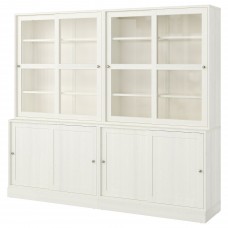 Комбинация мебели IKEA HAVSTA белый 242x47x212 см (692.768.69)