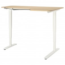 Кутовий правобічний письмовий стіл IKEA BEKANT 160x110 см (692.823.42)