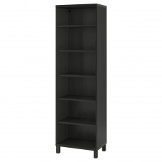 Шкаф IKEA BESTA черно-коричневый 60x40x202 см (692.849.87)