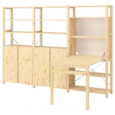 Комбінація стелажів IKEA IVAR сосна 259x30-104x179 см (693.047.54)