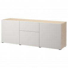 Комбінація меблів IKEA BESTA білений дуб 180x42x65 см (693.251.29)