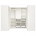 Угловой гардероб IKEA PAX белый 113/271/113x201 см (693.311.06)